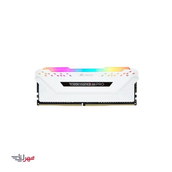 رم Corsair VENGEANCE RGB PRO WHITE 16GB 3600MHz DDR4 CL18