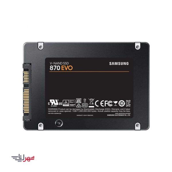 خرید و قیمت حافظه اس اس دی Samsung EVO 870 250GB