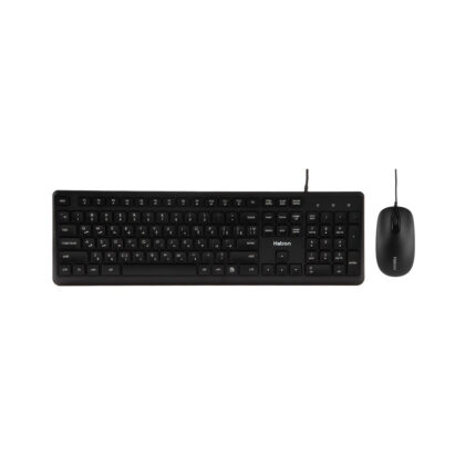 کیبورد و ماوس سیم دار هترون HKC215