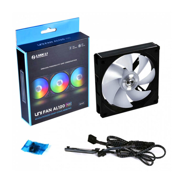 Lian Li UNI Fan AL 120 Black 3 pcs