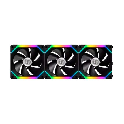 فن کیس Lian Li UNI Fan SL120 INFINITY Black بسته 3 عددی