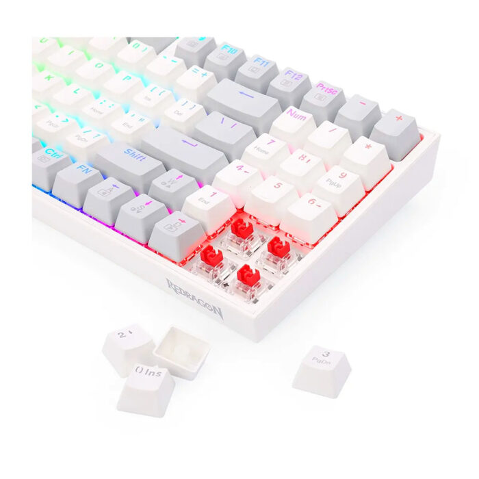 بررسی کیبورد گیمینگ مکانیکال Redragon Kitava K636 WGO RGB