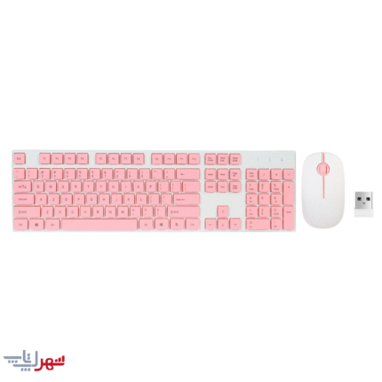 کیبورد و ماوس بی سیم اکسون مدل Gk-600