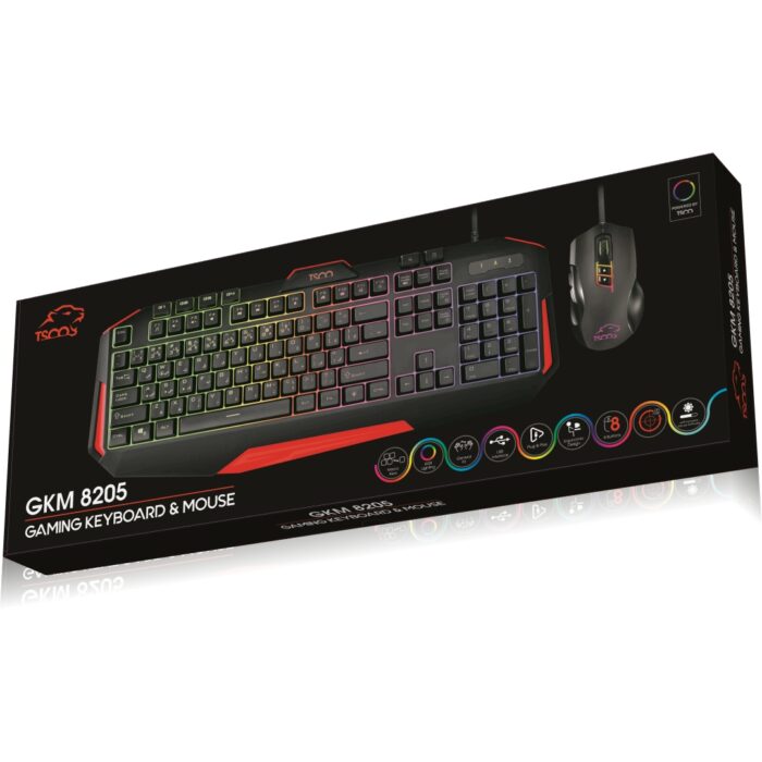 ست گیمینگ تسکو مدل GKM 8205
